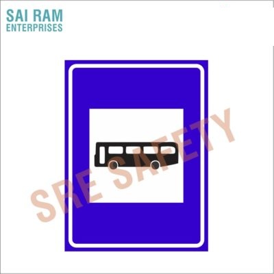 Bus Stop Public Transit Facility Sign